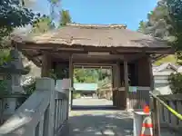 川勾神社の山門・神門