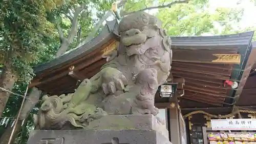 検見川神社の狛犬