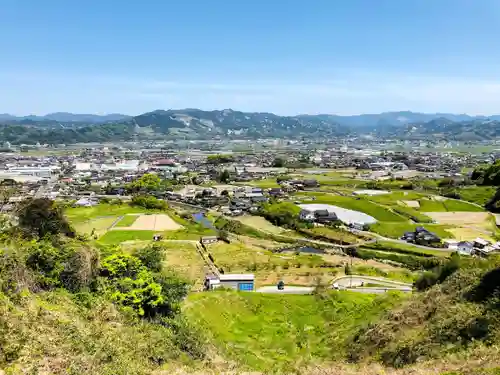 浮羽稲荷神社の景色