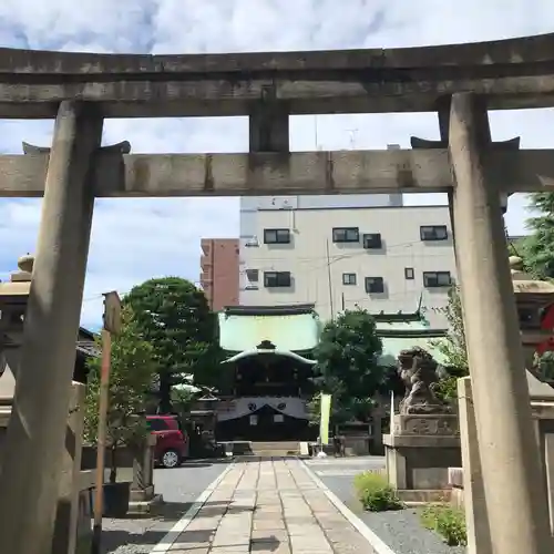 梛神社・隼神社の鳥居