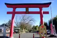 白笹稲荷神社の鳥居