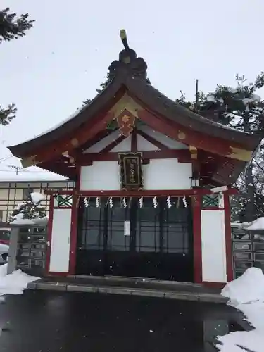 北鎮安全神社の本殿