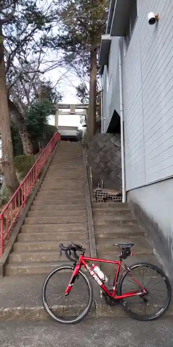 八幡神社の鳥居