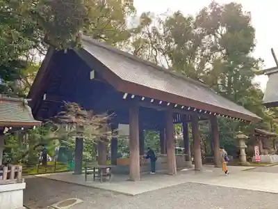 靖國神社の手水舎