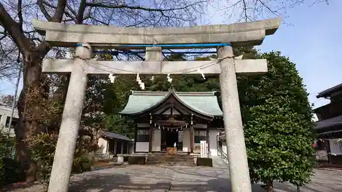 七郷神社の鳥居