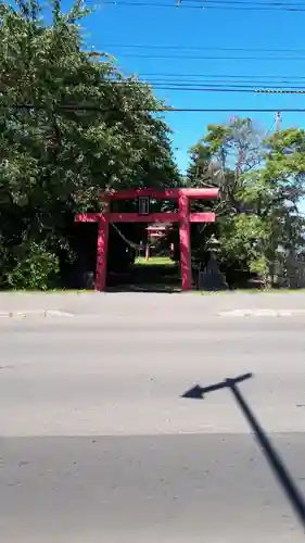 黒川八幡神社の鳥居