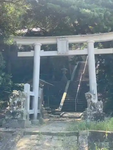 大川八幡神社の鳥居