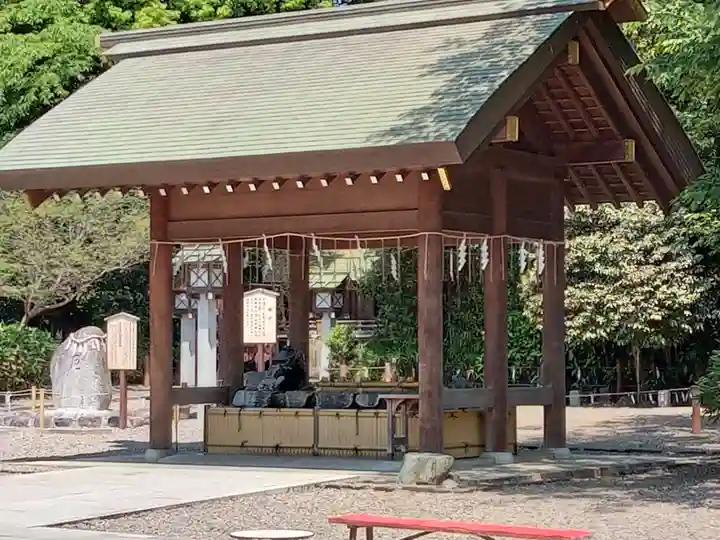 櫻木神社の手水舎