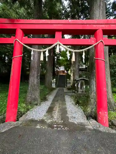 須山浅間神社の鳥居