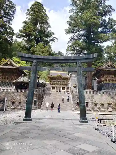 日光東照宮の鳥居