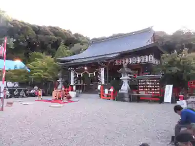 龍田大社の本殿・本堂