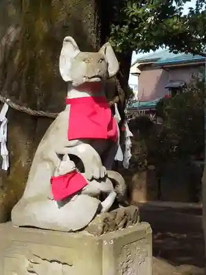 和田稲荷神社の狛犬