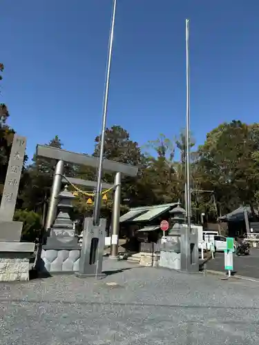 伊奈冨神社の鳥居