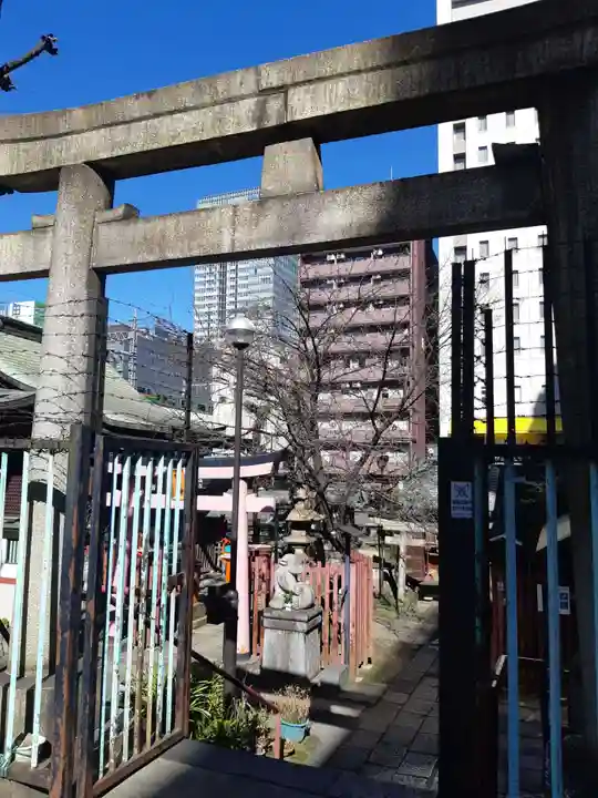 柳森神社の鳥居