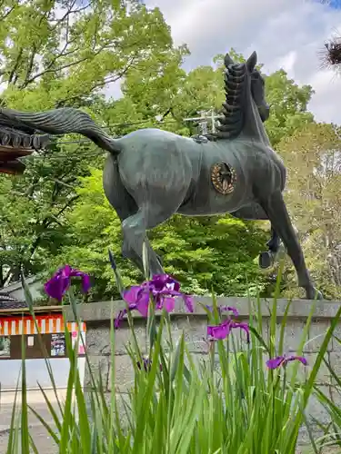 藤森神社の狛犬