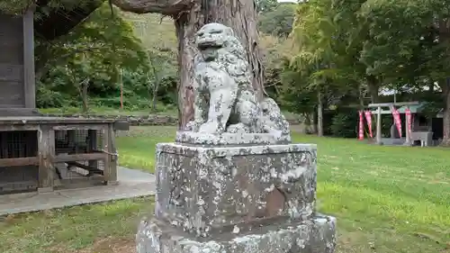 館山神社の狛犬