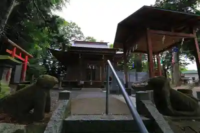 阿久津「田村神社」(郡山市阿久津町)旧社名:伊豆箱根三嶋三社の本殿・本堂