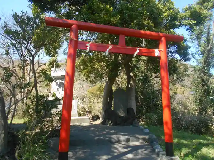 森山社(森山神社)の鳥居