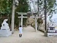 積田神社の鳥居