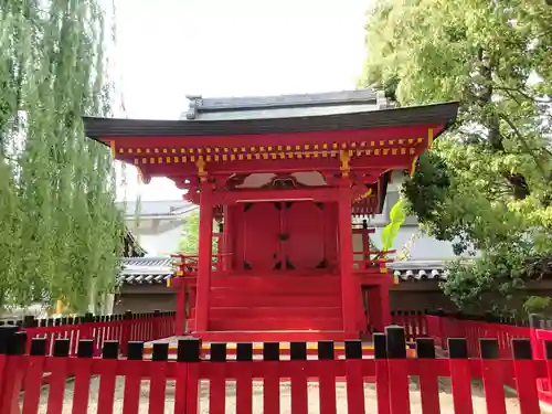 守屋祠（四天王寺境内社）の本殿