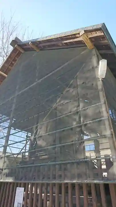 取手八坂神社の本殿・本堂