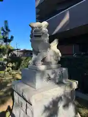 鶴嶺八幡宮の狛犬