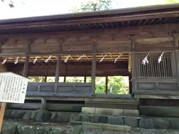 諏訪大社上社前宮のその他建物