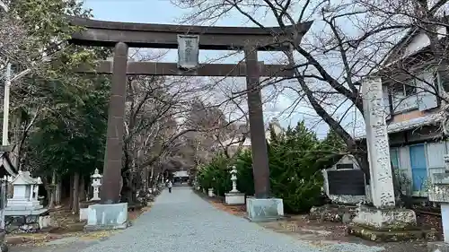 冨士御室浅間神社の鳥居