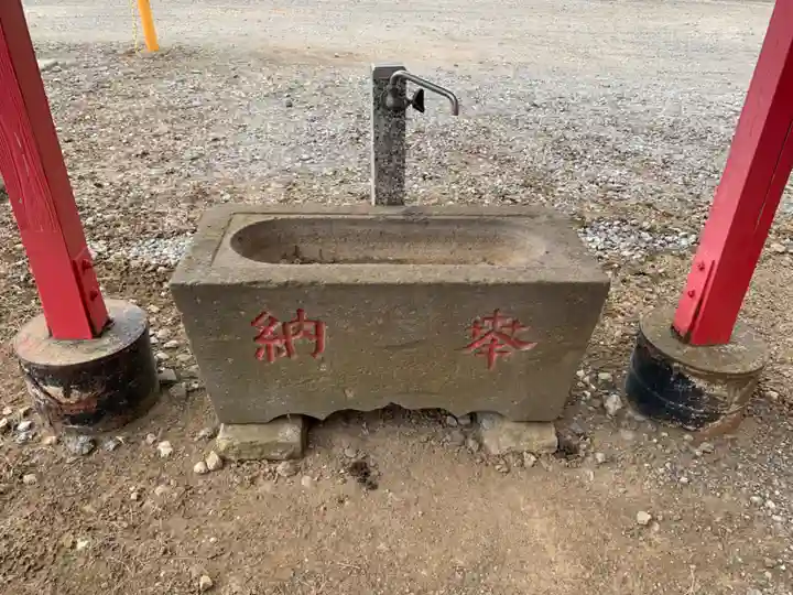 神田神社の手水舎