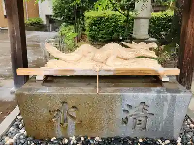 若宮八幡社の手水舎