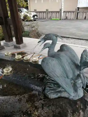 白鷺神社の手水舎