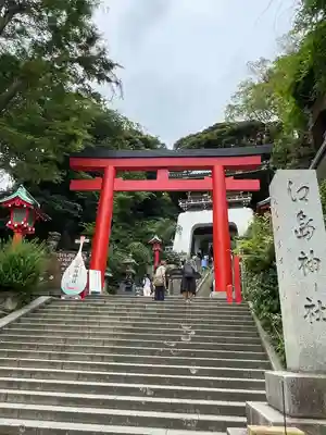 江島神社の鳥居