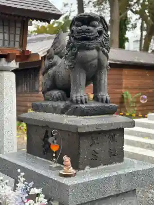 札幌諏訪神社の狛犬