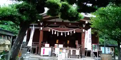 鳩森八幡神社の本殿・本堂