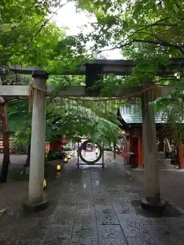 冠稲荷神社の鳥居