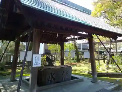 若宮神明社の手水舎