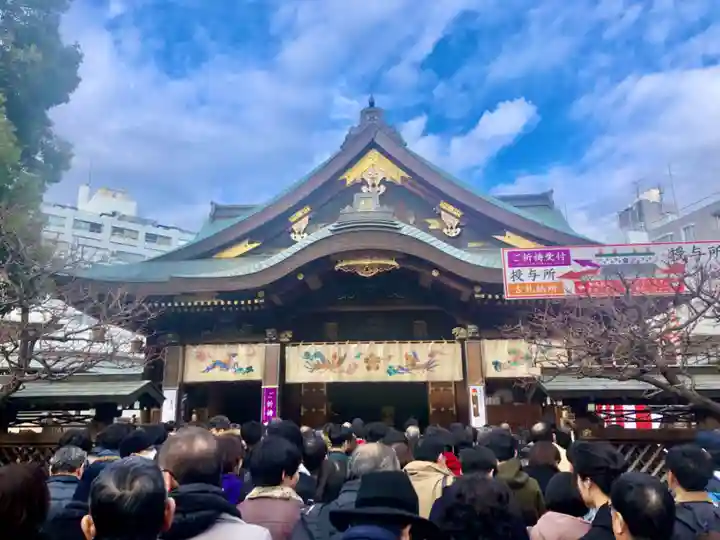 湯島天満宮の初詣