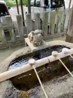 羊神社の手水舎