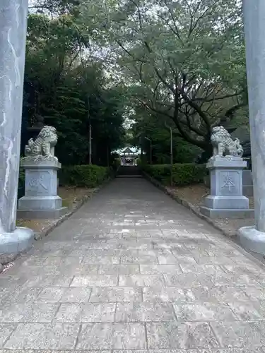 火男火賣神社（下宮）の狛犬