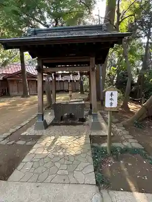赤城神社の手水舎