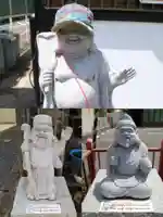 佐沼羽黒神社の像