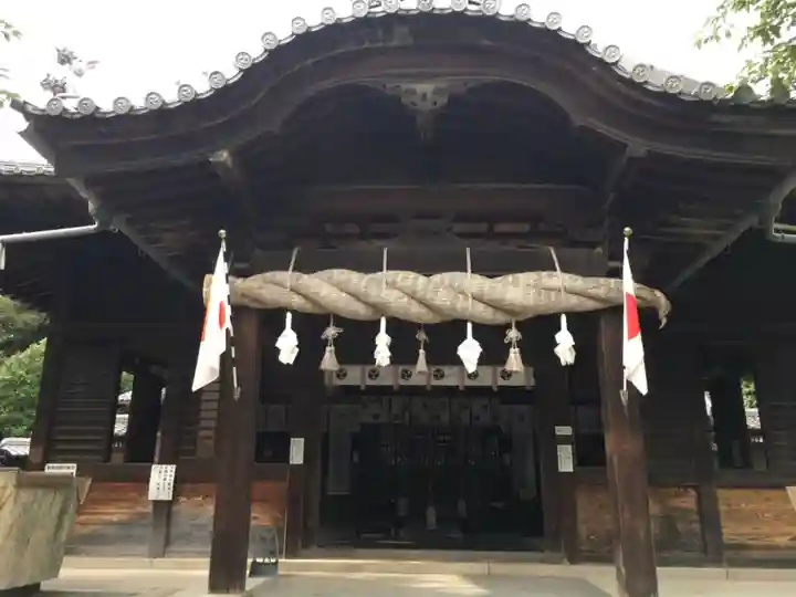 日尾八幡神社の本殿・本堂