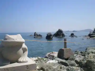 二見興玉神社の狛犬