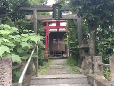 大山稲荷神社の鳥居