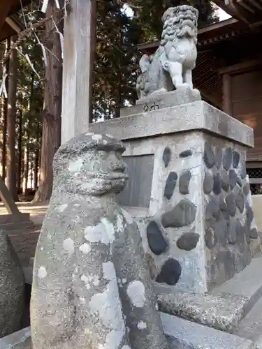 八幡宮の狛犬