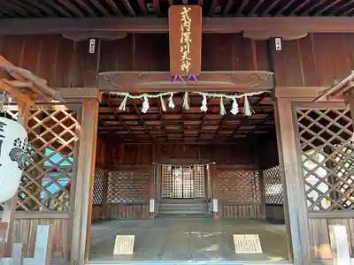 深川神社の本殿・本堂