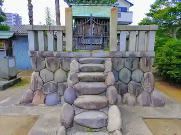 石田神明社の本殿・本堂