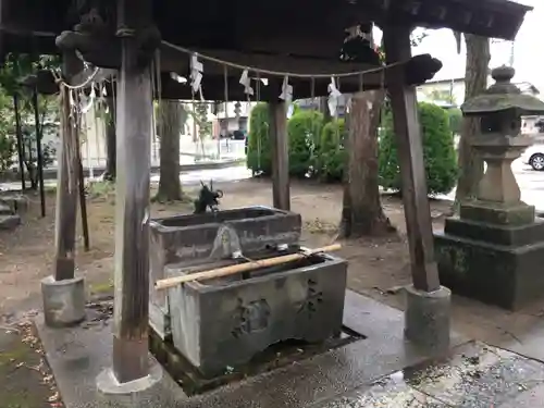 蘇我比咩神社の手水舎