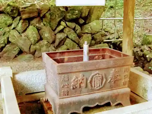 宝登山神社の手水