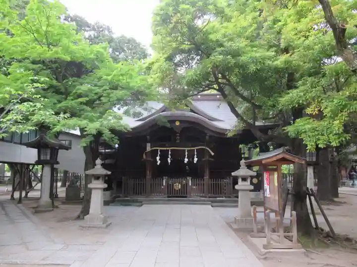 川口神社の本殿・本堂